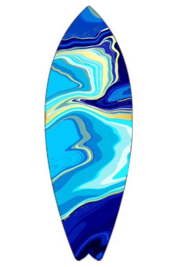 Blue Swirl Surf Wrap